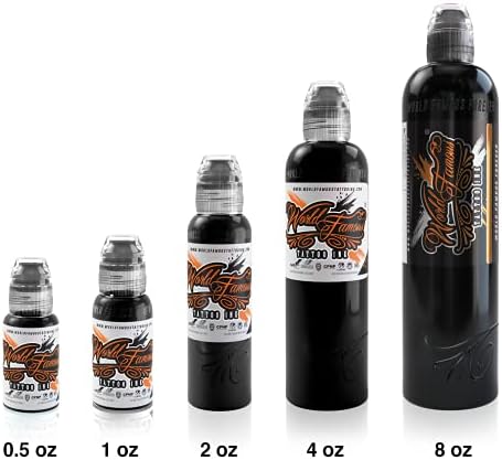 World Famous Tattoo Ink - Sailor Jerry Red Tattoo Ink - Professional Tattoo Ink & Tattoo Supplies - Skin-Safe Permanent Tattooing in Bold Shades - Vegan & Non-Toxic (1 oz)