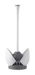Clorox Toilet Plunger with Hideaway Caddy, Set of 2 – for Bathroom Organization and Storage, Bathroom Accessories, Toilet Unclogger, with Holder, White