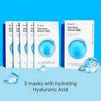 Dr.Jart+ Dermask Vital Hydra Solution Glow Face Mask with Hyaluronic Acid | Sheet Mask | Korean Skin Care