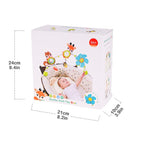 Lynncare Adjustable Arch Bassinet Toys for Infant & Toddlers, Stroller Arch, Baby Crib Toys with Fascinating Hanging for Stimulating Baby’s Senses and Developing Motor Skills