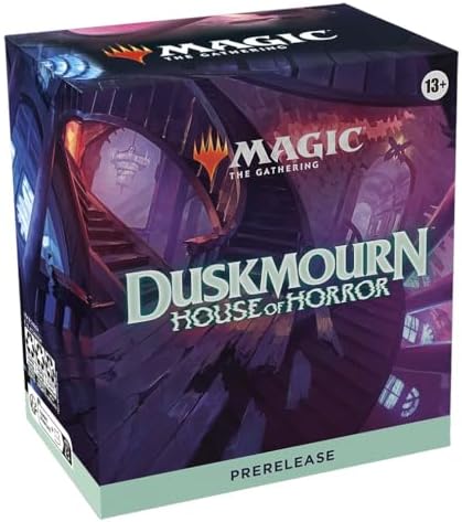 MAGIC THE GATHERING: Duskmourn: House of Horror: PRERELEASE KIT - 6 Play Packs, Dice, Promos
