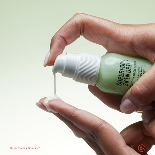 Youth To The People Superfood Skin Drip Face Serum (1 fl oz), Strengthens Skin Barrier + Evens Skin Tone, 5% Niacinamide, Kale, Peptides, Ceramides, Boosts Glow, Vegan