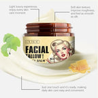 Tallow and Honey Balm for Face, Tallow Face Moisturizer Natural Organic Tallow Balm for Hydrating, Repair Soothing Sensitive Skin, Reduce Fine Lines