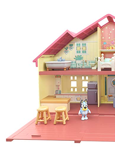 Bluey Toy House Playset, Mega Bundle Family Home & BBQ Playhouse Toys, Bluey, Bingo, Bandit, Chilli, House Playset for Toddlers 3-5, Amazon Exclusive