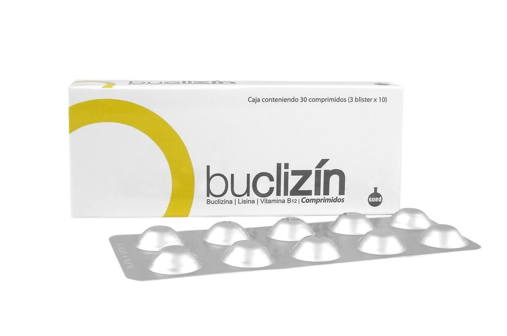Buclizin Vitamin Appetite Orginal 30 capsulas