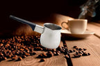 Fino Stainless Steel Turkish Coffee Pot - Professional 18/8 Warmer for Stovetop Coffee, Milk, Tea, Hot Chocolate - Delicious Daily Beverages - 6-Ounce