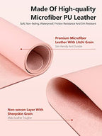 (MAT ONLY) Nail Art Table Mat, Nail Arm Rest Pad for Acrylic Nails, Soft Microfiber PU Leather Nail Mat for Table, Foldable Nail Hand Rest Pillow Manicure Pad, Acrylic Nail Desk Mat for Nail Cushion