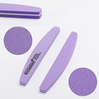 35 Count Nail Files and Buffers 100/180 Grit, Professional Sponge Nail File Manicure Tools for Natural Nails and Acrylic Nails