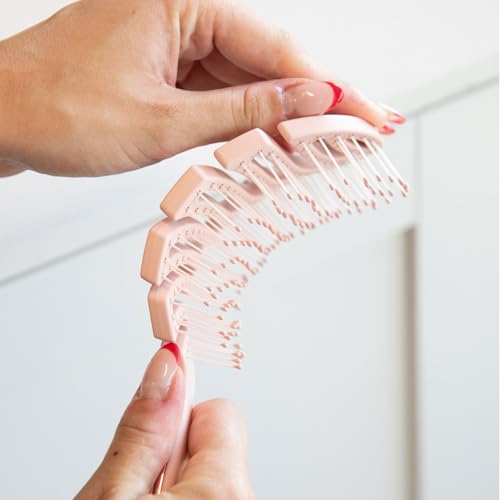 FRAMAR Vented Hair Brush For Thick Hair,Wet Hair Brushes For Women, Flex Wet Hair Brush Detangler, Hairbrush For Women, Hair Brush For Blow Drying