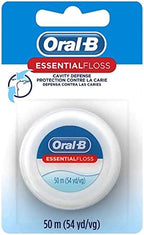 Oral-B Essential Dental Floss Waxed - each, Pack of 5