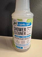 Mighty Mint Shower Cleaner, No-Rinse, No-Scrub, Daily Spray for Glass, Tile, Grout, Fresh Peppermint Scent, 16oz