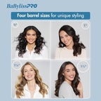BaBylissPRO Nano Titanium Professional Spring Curling Iron for All Hair Types