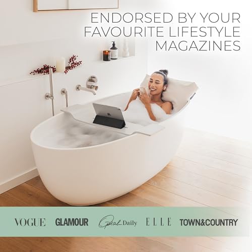 Bath Pillow S | Extra Comfortable Mesh Bath Cushion with Magic Dry Function | Green, Size: 19.7x23.6 inches | Hygienic Home Spa Pillow for Bathtub or Hot Tub