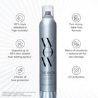 COLOR WOW Texas Hold 'Em Big Hold Hairspray - Hair Spray Extra Hold for all-day styles | UV + Heat Protectant | Less wet, fast-drying