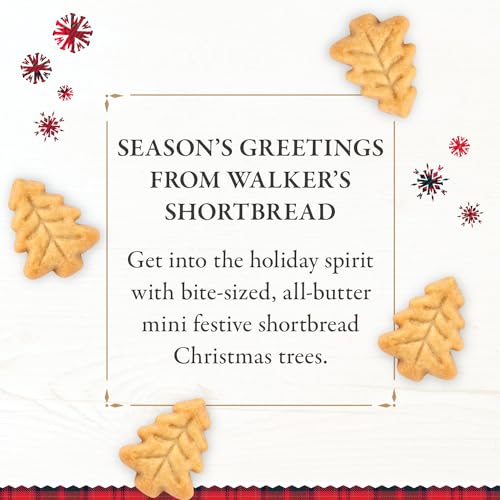 Festive Mini Bag Shortbread Trees