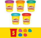 Play-Doh Fun Tub Set, 19 Accessories & Reusable Storage Container, Preschool Toys, Kids Arts & Crafts, Back to School Gifts, Ages 3+ (Amazon Exclusive)