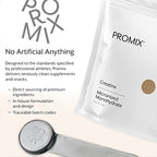 ProMix Nutrition Creatine Monohydrate Powder, Unflavored - 5g of Micronized Creatine per Serving - Increase Muscle Gain, Strength & Power & Supports Recovery - 180 Servings