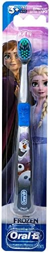 Oral-B Disney Frozen Toothbrush, 3+ YRS, Extra Soft (Characters Vary) - Pack of 4