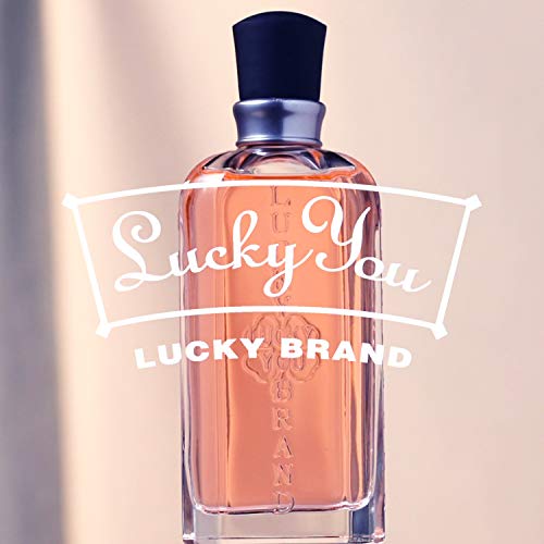 Lucky You Women's Perfume Fragrance, Eau de Toilette Spray, Day or Night with Fresh Flower Citrus Scent, 3.4 Fl Oz