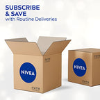 NIVEA Shea Nourish Body Lotion for Dry Skin with Hyaluronic Acid, Shea Butter and Deep Nourishing Serum, 48-Hour Body Moisturizer, 2.5 Fl Oz Bottle, Pack of 6