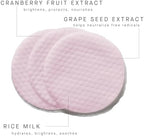 ARCONA Triad Pads - Cold Processed Cranberry and Rice Toner, Brightening Toner Pads for Face, 45 Facial Toner Pads. Made in The USA.