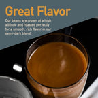 Healthy Bean Coffee Thrive Morning Blend - Organic Ground Coffee Medium Roast - Low Acid for Sensitive Stomachs, Smooth and Rich Flavor, Clean, Low Acidic - Medium Roast, 11oz