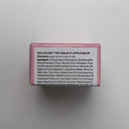 AOU GLOWY TINT BALM Tinted Lip Balm with Natural Gloss Instant Hydration for Chapped Lips 0.12Oz (01 Apple Balm)