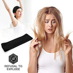 Silk Spa Headband for Washing Face, 22 Momme 100% Mulberry Silk Scarf for Hair Wrapping at Night, Adjustable Ponytail Head Wrap Hair Band for Women and Girls