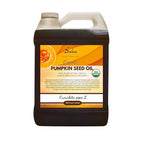 100% Pure Organic Unrefined Virgin Pumpkin Seed Oil All Natural 1 Gallon (128 fl.oz)