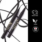 Milani The Tank Liquid Eyeliner - No-Skip, Waterproof, Long Lasting, Smudgeproof, Black, Cruelty-Free, 12 Hour Wear, Tips & Tricks