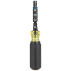 Klein Tools 32528HD KNECT 10-in-1 Impact-Rated Driver, Multi-Bit Screwdriver/Nut Driver with Deep-Well Flip Socket Sizes for Plumbing and HVAC