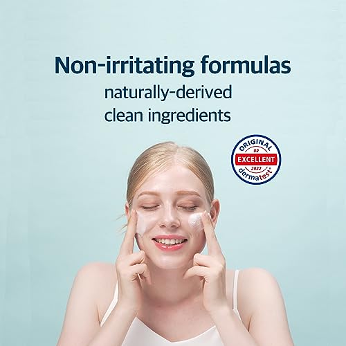ROUND LAB 1025 Dokdo Cleanser 5.07 Fl Oz, Low pH Facial Cleanser for Sensitive Skin, Rich Soft Bubbles for Deep Cleansing and Makeup Removal, Hydrating Face Wash with Deep Sea Water, Korean Skin Care