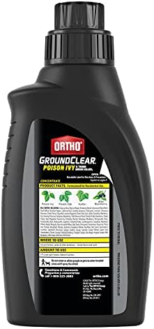 Ortho GroundClear Poison Ivy & Tough Brush Killer1, Concentrate, 32 fl. oz.