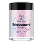 Shanlinly Iridescent Prism Powder Edible Glitter for Drinks, Food Grade Edible Glitter Dust Luster Shimmer Dust for Cakes Decorating Sparkling, Paints, Desserts, No Taste or Texture, 5g Each Bottle