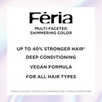 L’Oréal Paris Feria Midnight Bold Multi-Faceted Permanent Hair Dye, One-Step Hair Color Kit for Dark Hair, No Bleach Required, Orchid Glow