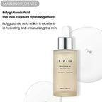 TIRTIR Daily Hydration Set - Milk Skin Toner + SOS Serum, Rice Bran Extract, Chamomile, Radiant Glow | Fragrance Free, Mineral Oil Free, Fungal Acne Safe…