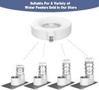 RIZZARI Water Dispenser Replacement Filters, Replacement Filters for Automatic Pet Waterer,Triple Filtration System (8 Pack)