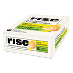 Rise Pea Protein Bar - Vegan Lemon Cashew | Breakfast Bar & Protein Snack 15g Protein Just 3 Whole Food Ingredients Non-GMO Gluten-Free Soy Free