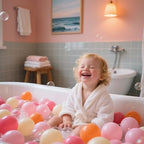 GOGOSO Ball Pit Balls for Toddler, Baby Plastic Playballs Kids Soft Pastel Pelotas Non-Toxic BPA-Free 3pink+Orange+Yellow, 100 Balls