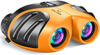 LET'S GO! Binocular for Kids, Compact High Resolution Shockproof Binoculars