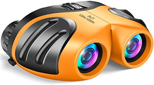 LET'S GO! Binocular for Kids, Compact High Resolution Shockproof Binoculars