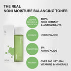 celimax Noni Moisture Balancing Toner | with Noni Extract, Facial Astringent, Hydrating, Exfoliating, for Sensitive Dry Skin, Fine Lines & Wrinkles, 150ml