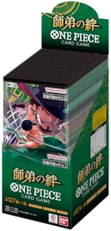 BANDAI ONE Piece Card Game Master and Student Bonds (OP-12) Booster Box (Japanese) - 24 Packs