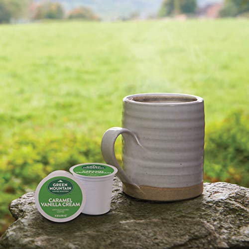 Green Mountain Caramel Vanilla Cream Coffee, K-Cup Pods, 96 Count