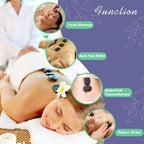 AICNLY 10 Pcs Basalt Hot Stones Massage Set with Temperature Adjustment-Hot Stones Massage with Warmer Kit, Professional Massage Tool for Spa-Lymphatic Drainage, Relieve Tension and Muscle Pain