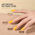 Morovan Nail Polish Set Fingernail: Quick Dry Nail Polish Kit Regular Nail Polish Bulk 0.25 oz Finger Nail Polish Pack Glossy Toenail Polish DIY Gifts for Women