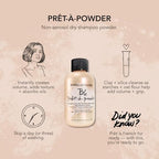 Bumble and bumble. Prêt-à-powder Dry Shampoo Powder | Adds Volume, Texture + Absorbs Oil | Non-Aerosol | Wavy + Straight