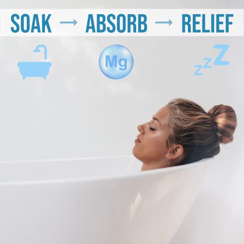 Magnesium Oil for Muscle Recovery Bath Soak and Foot Soak & Magnesium Lotion - Alternative to Magnesium Bath Flakes or Epsom Salts (2 Pack Bundle)