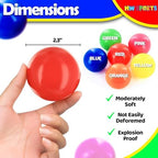 Play Balls for Ball Pit, Plastic Crush Proof, Phthalate & BPA Free, Assorted Colors. (1000 Balls)