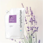 simplehuman Lavender Moisturizing Liquid Hand Soap Refill Pouch, 34 Fl. Oz.
